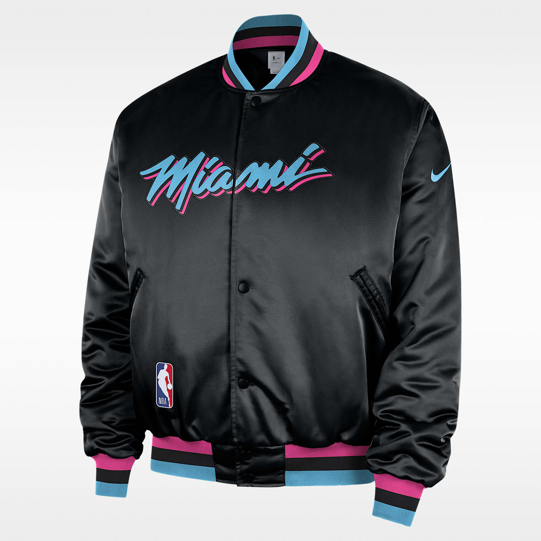 Nike Miami Heat シティ・エディション ジャケット Miami Heat City Edition Men's Nike NBA Premium Jacket. Nike.com